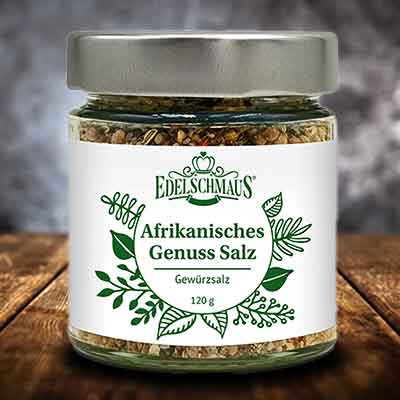 Afrikanisches Genuss Salz