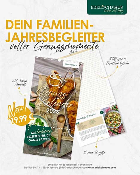 Edelschmaus Jahreskalender