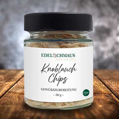 Knoblauch Chips